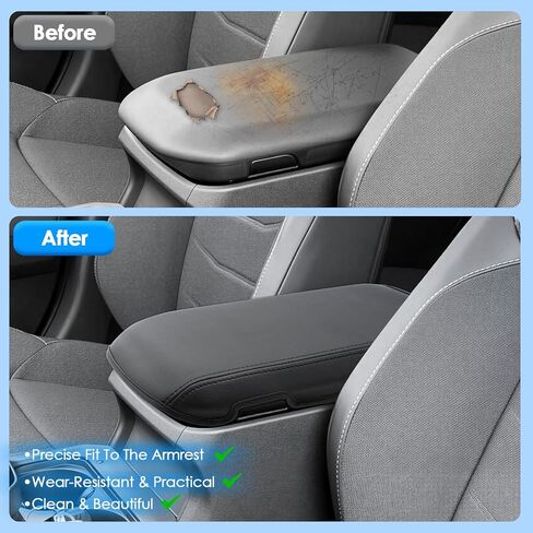 for 2026 Toyota C-HR Center Console Cover, for Toyota C-HR (SE/XSE), Waterproof&Comfy Leather Armrest Cover 2026 C-HR Accessories in Kuwait