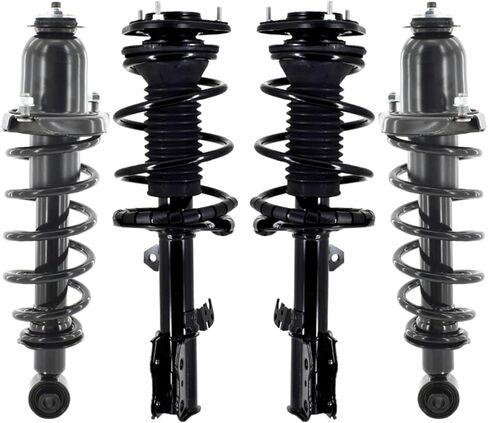 PM Auto Set of 4 Front-Rear Quick Complete Strut-Coil Spring For 2000-2005 Toyota Celica in Kuwait