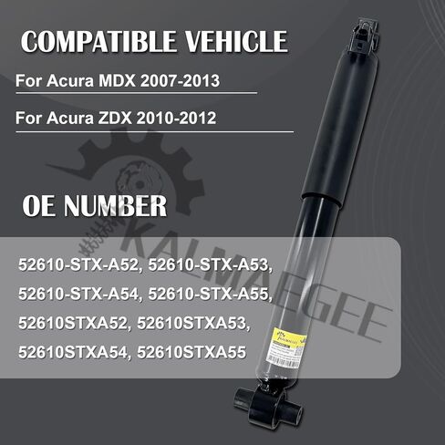 2 قطعة ممتص الصدمات الخلفي إلكترونيًا متوافق مع Acura MDX 2007-2013، لـ Acura ZDX 2010-2012 in Kuwait