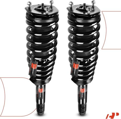 A-Premium Front Strut Assembly Compatible with Ford Fusion 2010-2012 & Lincoln MKZ 2010-2012 & Mercury Milan 2010-2011 - 2x Replacement Suspension Complete Strut Shock Absorber with Coil Spring in Kuwait