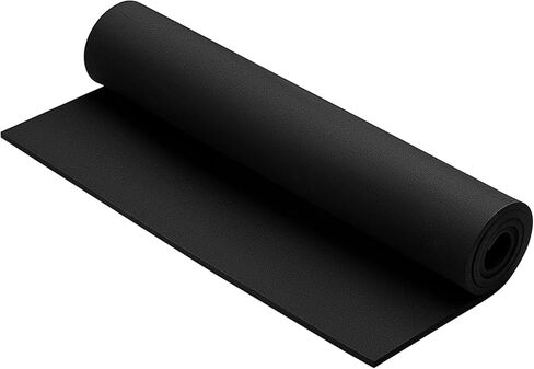 6mm EVA Foam Roll for Cosplay and Crafting, 16 x 29.5in Black, Premium Costume Making Material, Smooth Surface Roll, 90 kg/m3. in Saudi Arabia