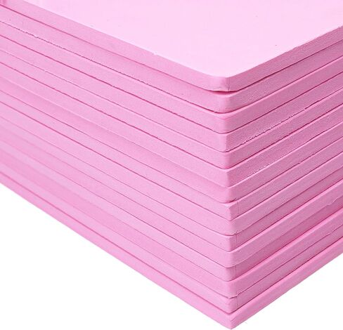 EBL Foam Sheets 9x12" 6mm 15pc Pink in Kuwait