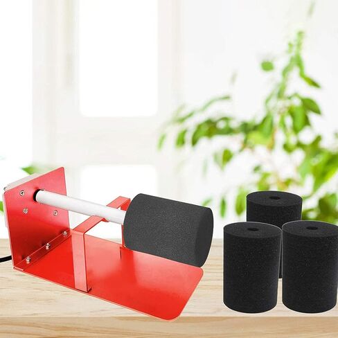 XISAOK 6 Piece Black Cup Turner Foam Flexible Tumbler Sponge Inserts for 10oz-40oz Tumbler Crafting Work with 3/4 Inch PVC Pipe in Saudi Arabia