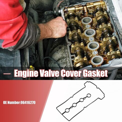 X AUTOHAUX 1 قطعة غطاء صمام المحرك طوقا 96416270/24527955 لسيارة شيفروليه أفيو كالوس سبارك in Kuwait