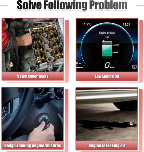 X AUTOHAUX 1 قطعة غطاء صمام المحرك طوقا 96416270/24527955 لسيارة شيفروليه أفيو كالوس سبارك in Kuwait