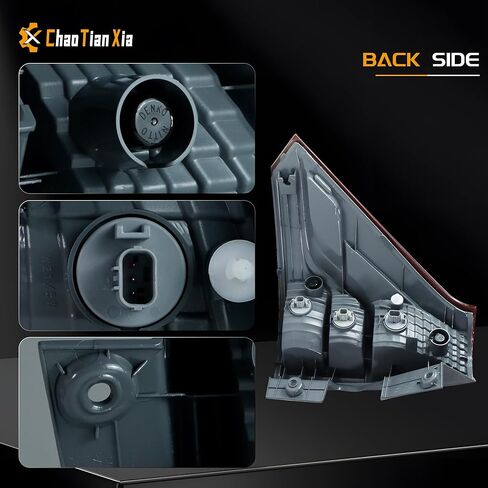 Tail Light Assembly with bulbs Compatible With 2012-2014 Honda CRV - (Right Passenger Side), Replace 33500-T0A-H01 HO2801183 in Saudi Arabia