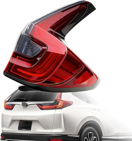 Tail Light Assembly with bulbs Compatible With 2012-2014 Honda CRV - (Right Passenger Side), Replace 33500-T0A-H01 HO2801183 in Saudi Arabia