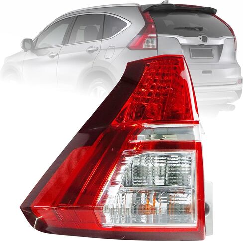Tail Light Assembly with bulbs Compatible With 2012-2014 Honda CRV - (Right Passenger Side), Replace 33500-T0A-H01 HO2801183 in Saudi Arabia