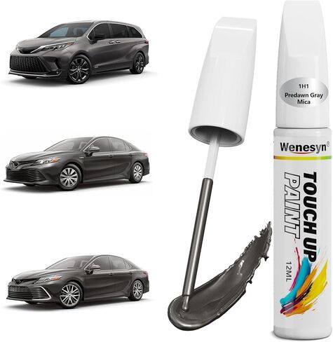 040 Super White/Ice Cap Touch Up Paint Compatible with Toyota, Car Paint Scratch Remover for Nicks & Chips Repair, Automotive Paints Exact Match RAV4/Camry/Corolla/Tacoma/Prius/Tundra/4Runner in Kuwait