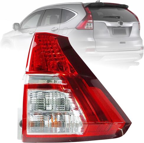 Tail Light Assembly with bulbs Compatible With 2012-2014 Honda CRV - (Right Passenger Side), Replace 33500-T0A-H01 HO2801183 in Saudi Arabia