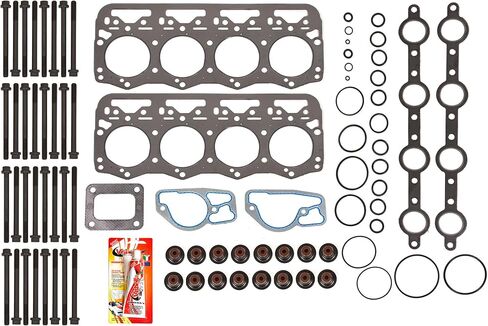 Compatible With Ford E350 E450 F250 F350 Excursion Diesel Turbo 7.3 OHV Head Gasket Set Head Bolts in Saudi Arabia