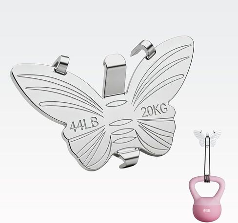 20Pcs Drywall Picture Hangers, Capable of Supporting 44 lb Claw Drywall Picture Hanger,Non-Destructive Wall Picture Frame Hook is Suitable for Room and Office Decoration. in Saudi Arabia