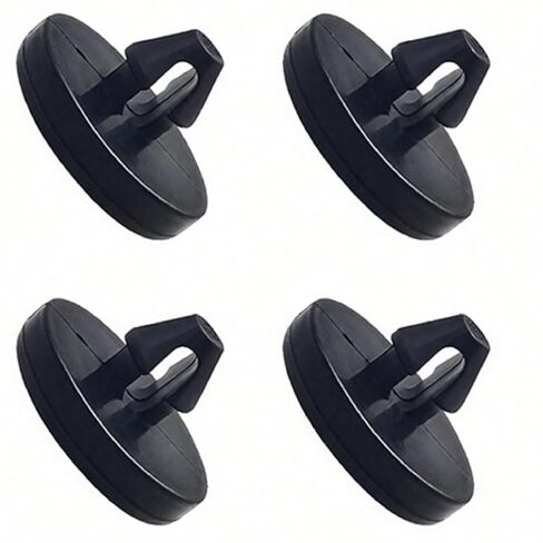 Bestac Brake Pedal Cover and Brake Light Switch Stopper Set - Fits Multiple Vehicle Models (4, Black) in Saudi Arabia