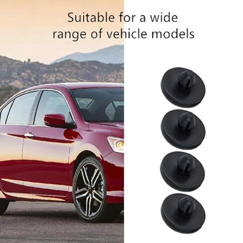 Bestac Brake Pedal Cover and Brake Light Switch Stopper Set - Fits Multiple Vehicle Models (4, Black) in Saudi Arabia