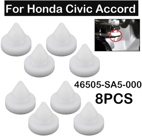 Set of 8 Fit For Acura & Honda Clutch & Brake Pedal Stop Pad Bushing 46505-SA5-000 in Kuwait