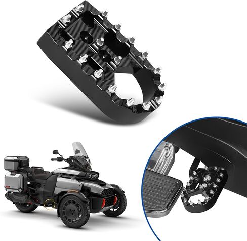 Brake Pedal for Can-am Canyon Larger Brake Foot Rest Extended Footboards Fit for Can Am Canyon Redrock XT 2025 2026 All Models Accessories in Saudi Arabia