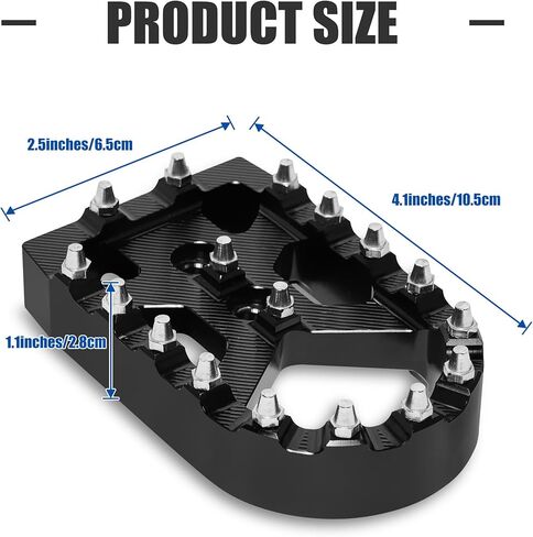 Brake Pedal for Can-am Canyon Larger Brake Foot Rest Extended Footboards Fit for Can Am Canyon Redrock XT 2025 2026 All Models Accessories in Saudi Arabia