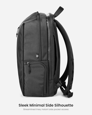 NEXUS 23L Ergonomic Laptop Backpack for Men Women, Fits 16" MacBook, TSA Friendly Anti-Theft Water Resistant, Professional Business Office Bag for Daily Commute and Short Trip in Saudi Arabia