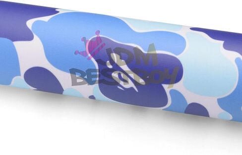 Free Tool Kit Camouflage Ape Blue Car Vinyl Wrap Sticker Decal Air Release Bubble Free Self Adhseive Decoration Film - 12"x60" (1FTx5FT) in Saudi Arabia