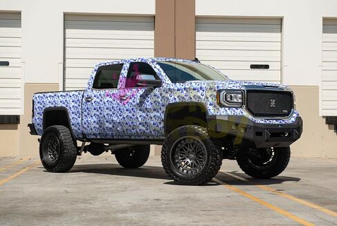 Free Tool Kit Camouflage Ape Blue Car Vinyl Wrap Sticker Decal Air Release Bubble Free Self Adhseive Decoration Film - 12"x60" (1FTx5FT) in Saudi Arabia