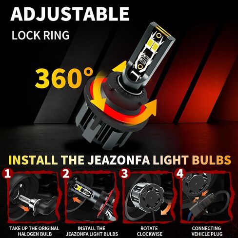 Fit For F250 F350 F450 F550 Super Duty (2005-2022) Light Bulbs Combo, Hi & Lo Beam Bulbs+ Fog Lights Bulbs Kit, 6500K White, Plug and play, Pack of 6 in Saudi Arabia