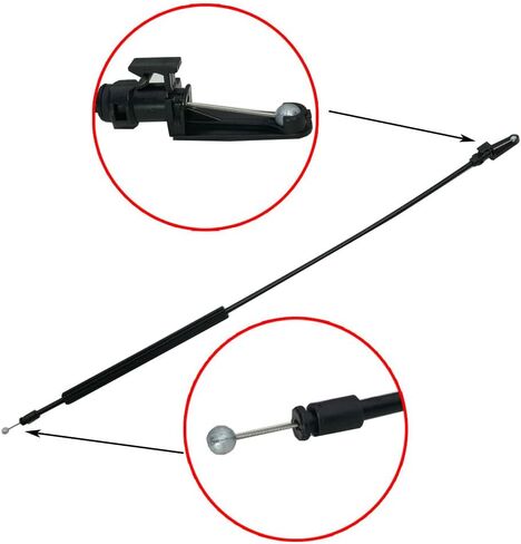 5N0823531 5N0823531A كابل تحرير مزلاج غطاء المحرك متوافق مع Volkswagen Tiguan 2008-2018 in Kuwait