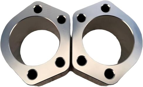 2" Ball Joint Spacers Compatible with 2007-2018 Chevy Silverado GMC Sierra 1500 2WD 4WD, CNC Billet Aluminum Front Leveling Lift Kit for Upper Control Arm Clearance & Off-Road Performance in Saudi Arabia