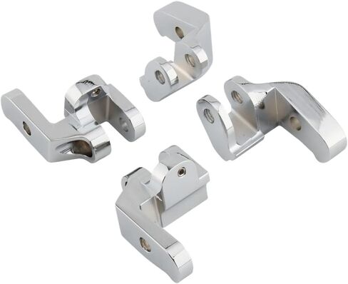 SIKUAI Motorcycle Driver Floorboard Extenders Relocation Bracket, Chrome Front Driver Floorboard For 97-'16 Electra Glides, For Road Glides, For Road Kings, Street Glides in Saudi Arabia