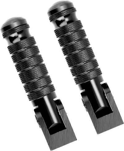 2pcs Motorcycle Foot Pegs, 90 Degree Foldable Motorcycle Pedals Anti-Slip Universal Footrests Dirt Bike Pegs Replacement Accessories for Ebike Kart Scooter Road in Kuwait