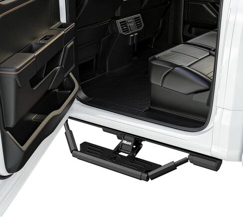 لوحات تشغيل Tuxtreme Power متوافقة مع Ram 1500 2009-2018 Crew Cab & Ram 2500 3500 2010-2026 DF، خطوات إسقاط كهربائية قابلة للسحب، قضبان جانبية، قضبان نيرف in Kuwait