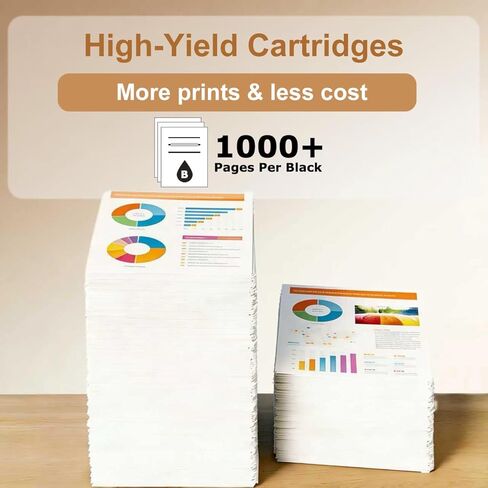 923e 923XL Black Ink Cartridges Replacement for HP 923e Black Ink Cartridges Combo Pack, Compatible with HP Printer OfficeJet Pro 8125e 8130e 9120e 9125e Ink, 923 Black (2 Pack), Updated with V19.8.1 in Saudi Arabia