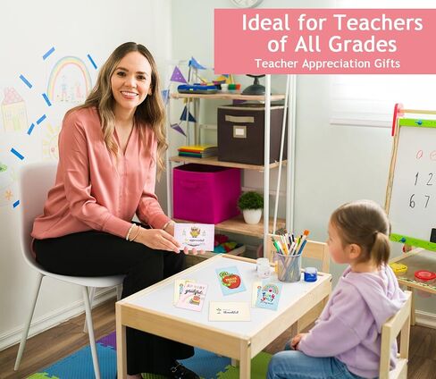 Teacher Thank You Cards with Envelopes 12 Set Teacher Appreciation Gifts In Bulk Cute Thank You Notes with Envelopes Set Thank You Cards for Teacher's Day Graduation Christmas Valentine's Day in Saudi Arabia