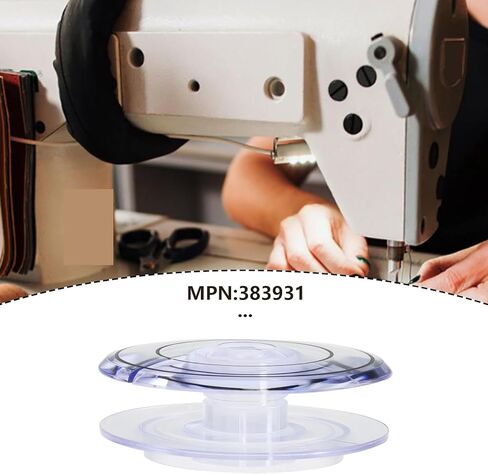 10PCs Plastic Bobbins 383931 Compatible with Singer Futura 900 920 1030 Sewing Machines in Saudi Arabia