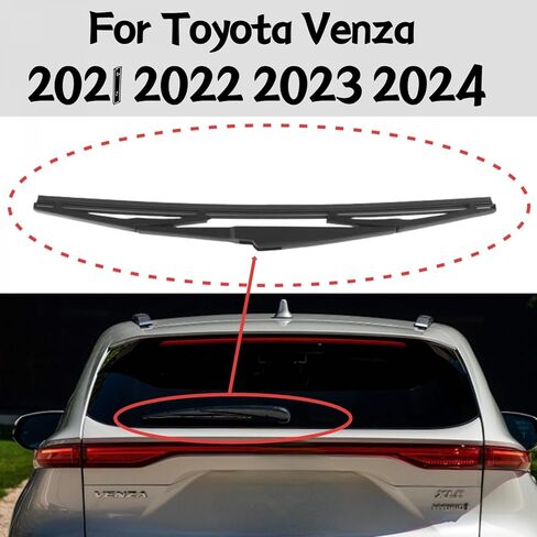 rear wiper blade for toyota venza 2021 2022 2023 2024 LE Limited Nightshade XLE back Rear windshield wiper blade in Saudi Arabia