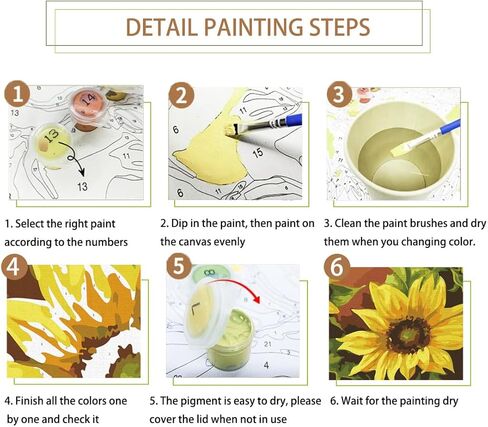 Peeua 4 Pack Paint by Numbers Kits for Adults Beginners, Cocktail Adult Paint by Number Kit on Canvas, Vintage Retro Cocktail DIY Acrylic Oil Painting for Gift Home Decor (8x12 inch) in Saudi Arabia