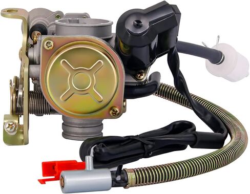 GY6 50cc 49cc Carburetor for 4 Stroke Taotao Kymco Moped Scooter ATV Go Karts Quads 139QMB 139QMA PD18J Engines with Racing Ignition Coil Magneto Flywheel Puller in Saudi Arabia