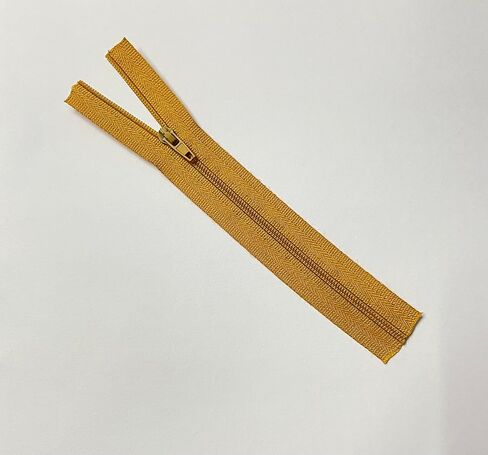 Nylon Invisible Zippers for Sewing, Multi-Color, #3 Size, 7-18 Inch Length, Crafting and Tailoring Projects (Golden Yellow, 9 Inch) in Kuwait