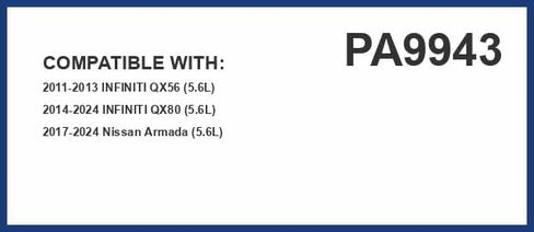 PG Engine Air Filter PA9943 | Fits 2022-17 Nissan Armada, 2023-14 INFINITI QX80, 2013-11 QX56 in Saudi Arabia