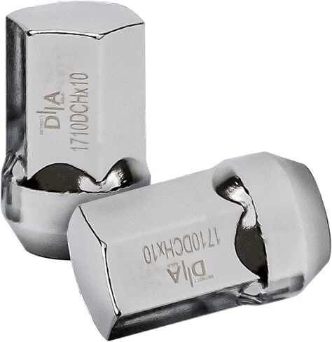Detroit Axle - 9/16"-18 Wheel Lug Nuts for 2007-2009 Chrysler Aspen 2006-2009 Dodge Durango Chrome Acorn Wheel Lug Nuts 2008 Replacement - 20pc Set in Kuwait