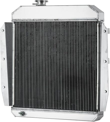 CC5559 3 Row Aluminum Radiator with Shroud Fan for 1955-1959 Chevy GMC 3100 3200 3400 3500 3600 Truck Pickup, Automotive Replacement Radiator for 1955 1956 1957 1958 1959 in Saudi Arabia