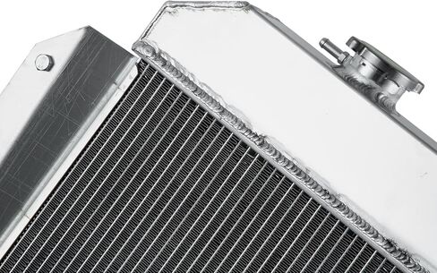 CC5559 3 Row Aluminum Radiator with Shroud Fan for 1955-1959 Chevy GMC 3100 3200 3400 3500 3600 Truck Pickup, Automotive Replacement Radiator for 1955 1956 1957 1958 1959 in Saudi Arabia
