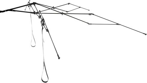 13.78 × 7.2FT Semi-Automatic Car Umbrella for Roof, Foldable Protection Carport with Bracket, Universal Suction Cup Car Canopy Cover, Full Car Awning Cover for Cars with Sunroofs(Navy Blue) in Saudi Arabia