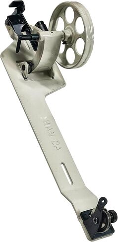 Industrial Sewing Machine Bobbin Winder with 3 Inch Wheel, White, Heavy-Duty, Fits Juki Consew Singer, for Single Needle and Walking Foot Machines in Saudi Arabia