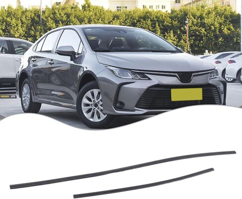 2Pcs Windshield Wiper Blade Inserts for Toyota Corolla 2014-2019, Rubber Refills Replacement Part 85214-0R040 85214-02340, Black(Wiper arm assembly) in Saudi Arabia