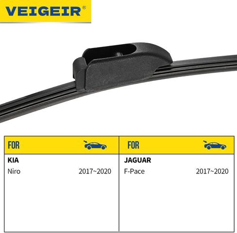 12" Rear Wiper Blade Compatible with Kia Niro 2017-2020,Jaguar F-Pace 2017-2020 Back Window Wiper blades A300H in Saudi Arabia