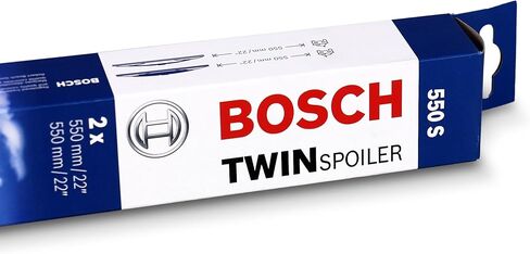 Bosch Automotive Twin Spoiler 3397118421 شفرة ممسحة بديلة للمعدات الأصلية - 22 بوصة/22 بوصة (مجموعة من 2) in Kuwait