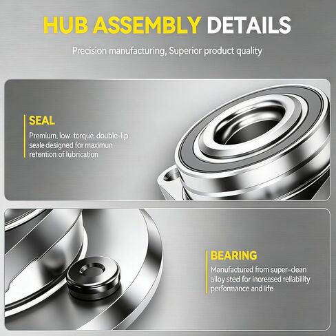 510063 Front Wheel Hub Bearing Assembly Fit for Toyota Camry 2004-2018, Ford Edge 2007-2014, Toyota Sienna 2004-2010, Avalon, Highlander, Lexus ES350, Mazda CX-9 in Saudi Arabia
