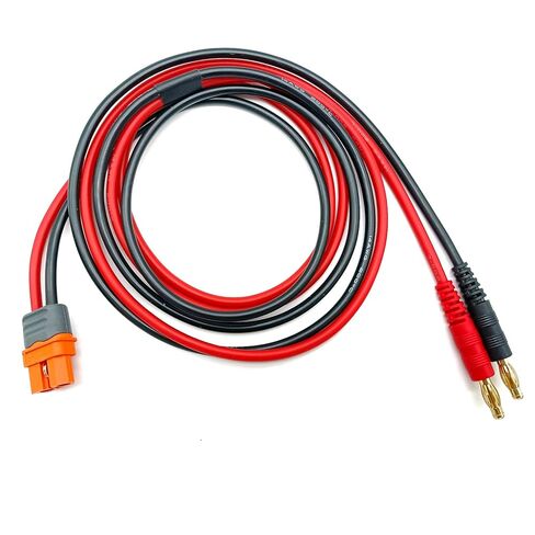 XT60I-F Female to 4.0mm Banana Plug Bullet Connector RC Battery Charging Cable 3.28ft 14AWG Silicone Wire for RC Helicopter Quadcopter etc. in Kuwait