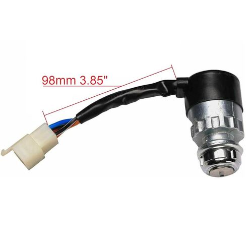 RedCap Key Ignition Switch 5 Wire 5 Pin Replacement for Chinese 50cc 70cc 90cc 110cc 125cc 150cc 200cc 250cc Go Kart ATV Quad Dune Buggy in Kuwait