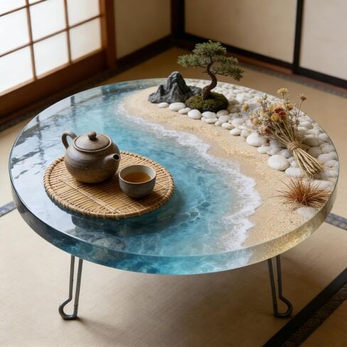 Extra Large Round Resin Table Molds, 19.68 inch Epoxy Resin Table Silicone Mold for Art Home Decor, DIY Artwork, Floral Preservation Bouquet Mold & Charcuterie Board Tables Coffee Table in Saudi Arabia